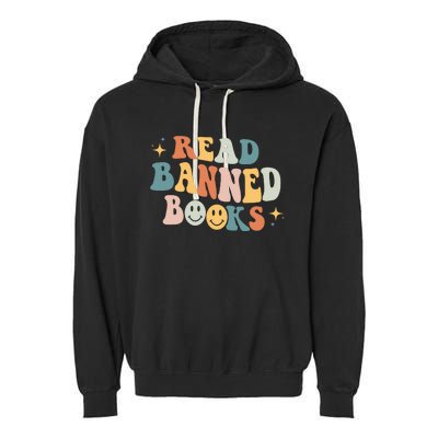 Its A Good Day To Read Banned Books Retro Literature Poet Garment-Dyed Fleece Hoodie