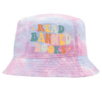 Its A Good Day To Read Banned Books Retro Literature Poet Tie-Dyed Bucket Hat