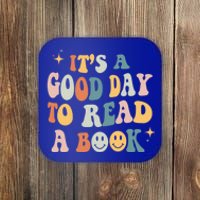 It’S A Good Day To Read A Book Lover Reader Writer Bookworm Meaningful Gift Coaster