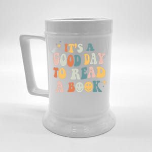 It’S A Good Day To Read A Book Lover Reader Writer Bookworm Meaningful Gift Beer Stein