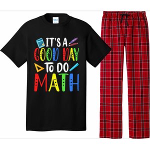 It's A Good Day To Do Math Teacher Lover Nerd Mathematics Funny Pajama Set