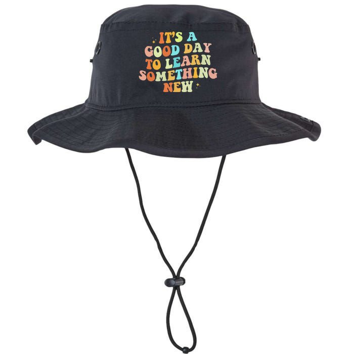 It's A Good Day To Learn Something New Retro Back To School Legacy Cool Fit Booney Bucket Hat