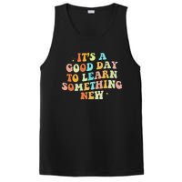 It's A Good Day To Learn Something New Retro Back To School PosiCharge Competitor Tank