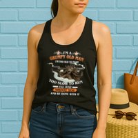 I'm A Grumpy Old Man I'm Too Old To Fight Too Slow To Run I'll Just Shoot You And Be Done With It Womens Tank Top