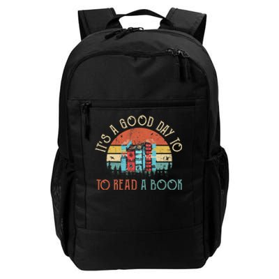 Its A Good Day To Read Book Funny Library Reading Lovers Daily Commute Backpack