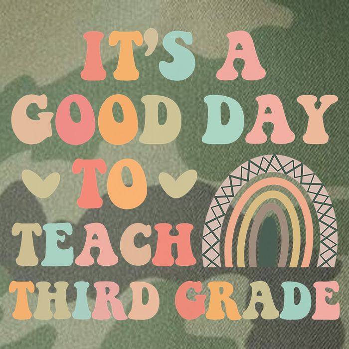 Its A Good Day To Teach Third Grade 3rd Grade Teacher Legacy Tie Dye Trucker Hat
