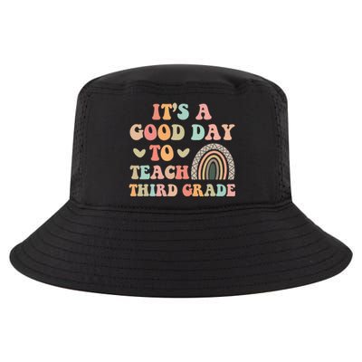 Its A Good Day To Teach Third Grade 3rd Grade Teacher Cool Comfort Performance Bucket Hat