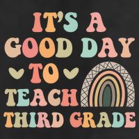 Its A Good Day To Teach Third Grade 3rd Grade Teacher 7 Panel Mesh Trucker Snapback Hat