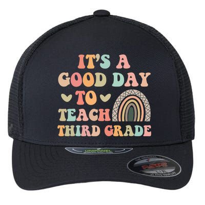 Its A Good Day To Teach Third Grade 3rd Grade Teacher Flexfit Unipanel Trucker Cap