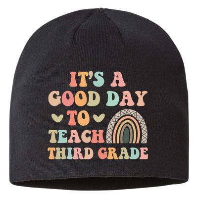 Its A Good Day To Teach Third Grade 3rd Grade Teacher Sustainable Beanie