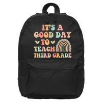 Its A Good Day To Teach Third Grade 3rd Grade Teacher 16 in Basic Backpack