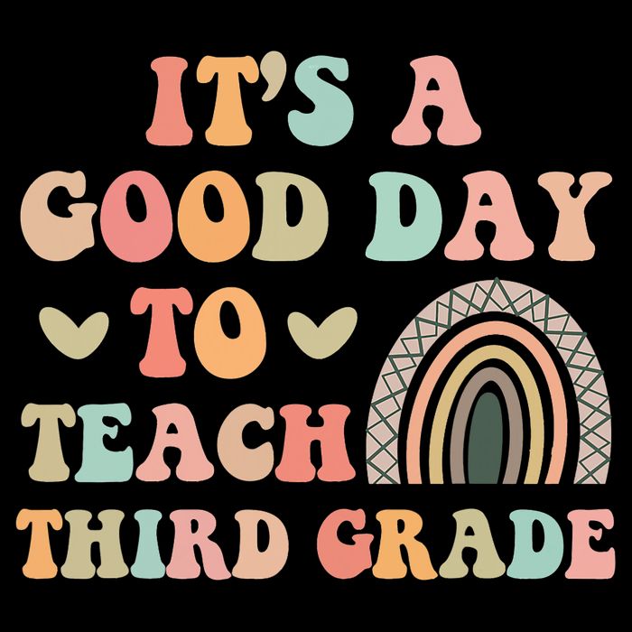 Its A Good Day To Teach Third Grade 3rd Grade Teacher 16 in Basic Backpack