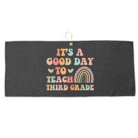 Its A Good Day To Teach Third Grade 3rd Grade Teacher Large Microfiber Waffle Golf Towel