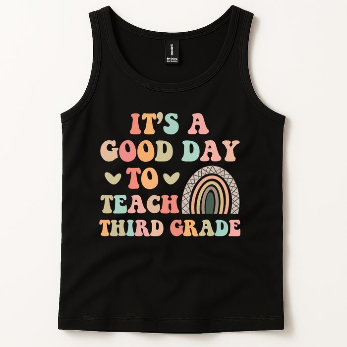 Its A Good Day To Teach Third Grade 3rd Grade Teacher Tank Top
