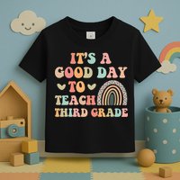 Its A Good Day To Teach Third Grade 3rd Grade Teacher Toddler T-Shirt
