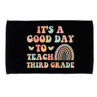 Its A Good Day To Teach Third Grade 3rd Grade Teacher Microfiber Hand Towel