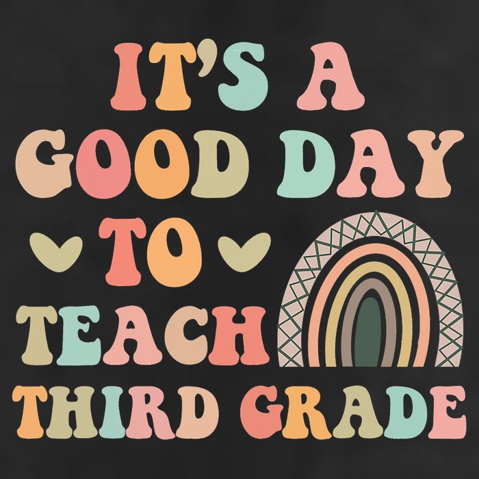 Its A Good Day To Teach Third Grade 3rd Grade Teacher Microfiber Hand Towel