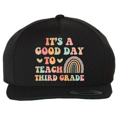 Its A Good Day To Teach Third Grade 3rd Grade Teacher Wool Snapback Cap