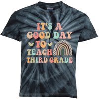 Its A Good Day To Teach Third Grade 3rd Grade Teacher Kids Tie-Dye T-Shirt