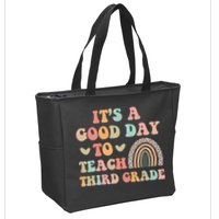 Its A Good Day To Teach Third Grade 3rd Grade Teacher Zip Tote Bag