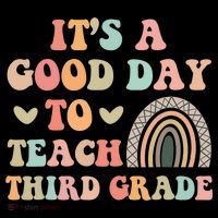 Its A Good Day To Teach Third Grade 3rd Grade Teacher Zip Tote Bag