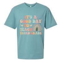 Its A Good Day To Teach Third Grade 3rd Grade Teacher Sueded Cloud Jersey T-Shirt