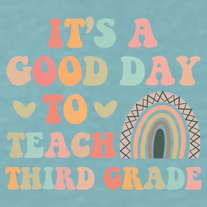 Its A Good Day To Teach Third Grade 3rd Grade Teacher Sueded Cloud Jersey T-Shirt