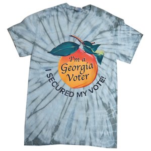 IM A Georgia Voter I Secured My Vote For Kamala Harris Tie-Dye T-Shirt