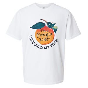 IM A Georgia Voter I Secured My Vote For Kamala Harris Sueded Cloud Jersey T-Shirt