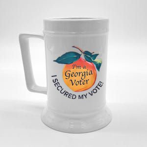 IM A Georgia Voter I Secured My Vote For Kamala Harris Beer Stein