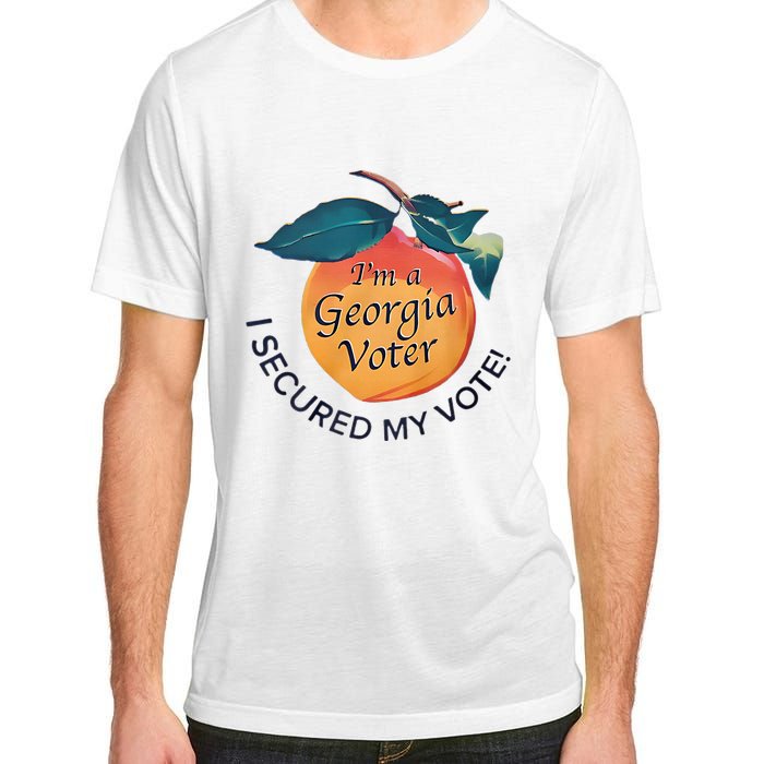 IM A Georgia Voter I Secured My Vote For Kamala Harris Adult ChromaSoft Performance T-Shirt