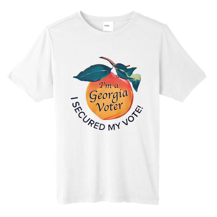 IM A Georgia Voter I Secured My Vote For Kamala Harris Tall Fusion ChromaSoft Performance T-Shirt