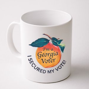 IM A Georgia Voter I Secured My Vote For Kamala Harris Coffee Mug