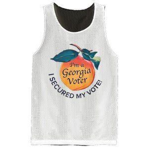 IM A Georgia Voter I Secured My Vote For Kamala Harris Mesh Reversible Basketball Jersey Tank