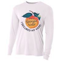 IM A Georgia Voter I Secured My Vote For Kamala Harris Cooling Performance Long Sleeve Crew