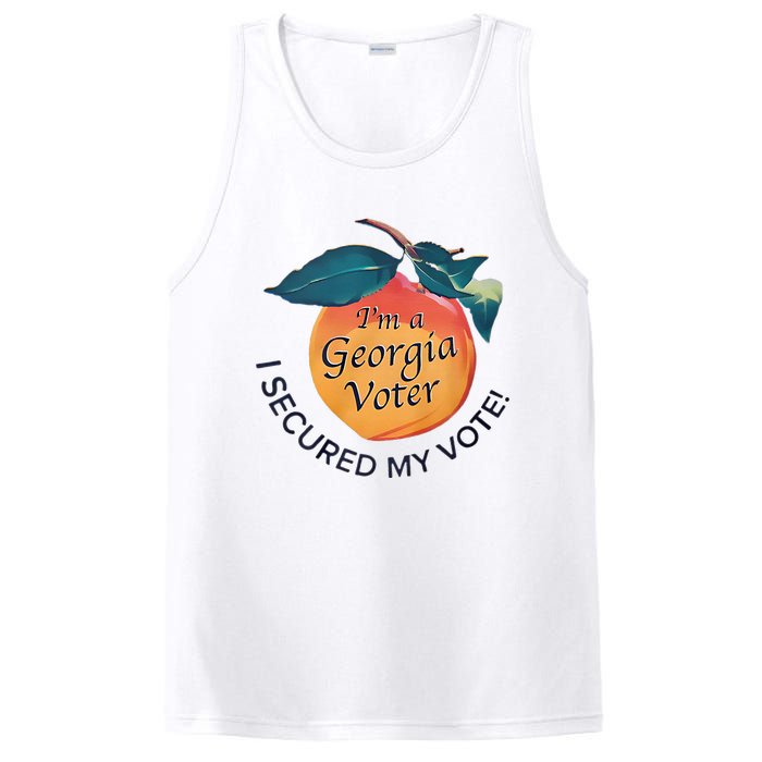 IM A Georgia Voter I Secured My Vote For Kamala Harris PosiCharge Competitor Tank