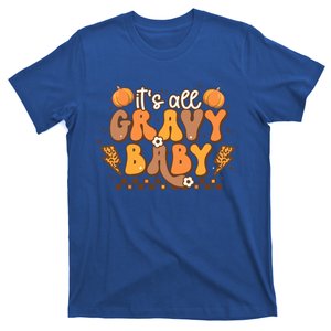 Its All Gravy Fall Thanksgiving Turkey Family Matching Cool Gift T-Shirt