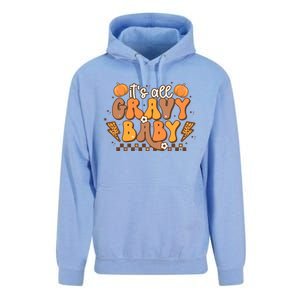 Its All Gravy Fall Thanksgiving Turkey Family Matching Cool Gift Unisex Surf Hoodie