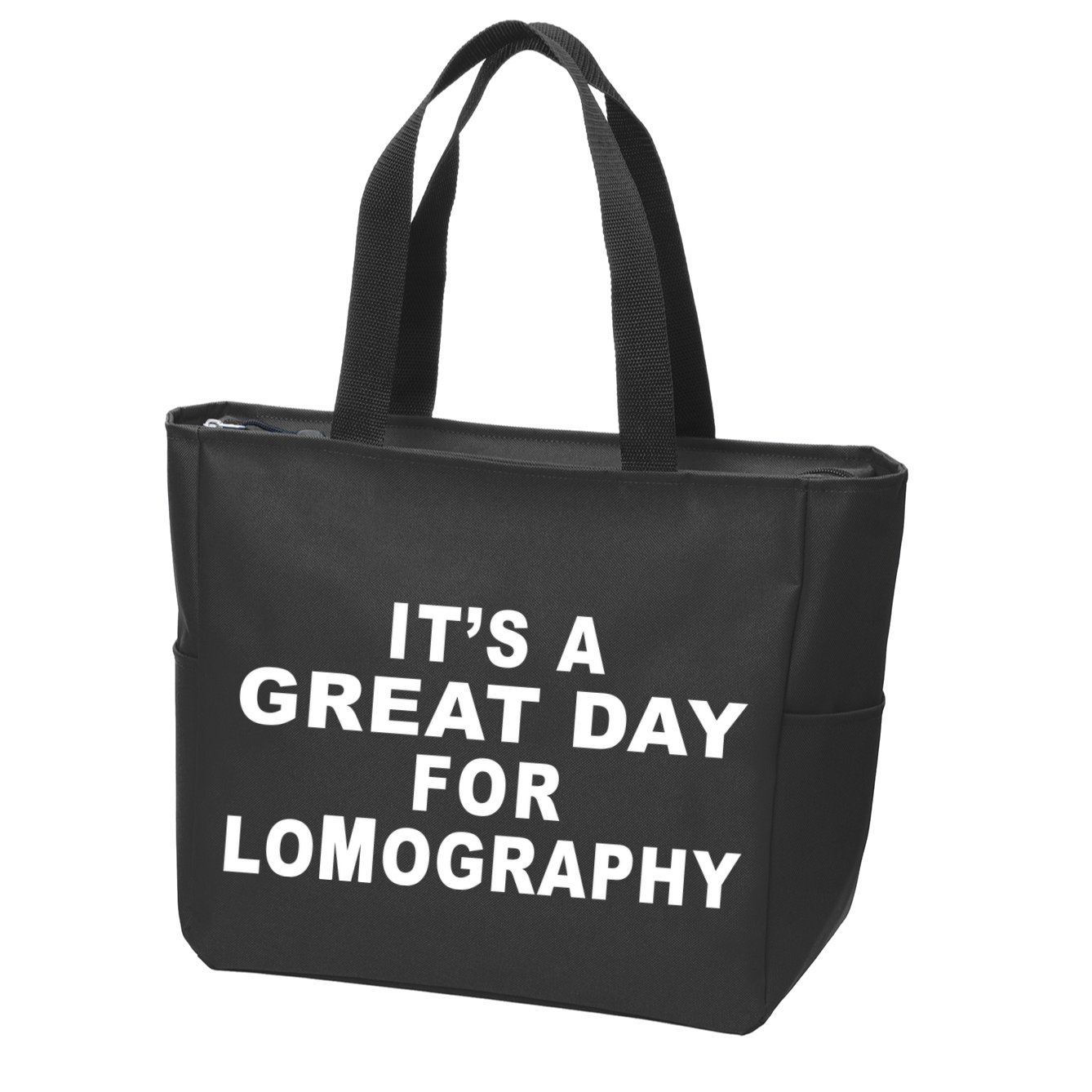 It's A Great Day For Lomography Zip Tote Bag