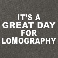 It's A Great Day For Lomography Cotton Canvas Backpack