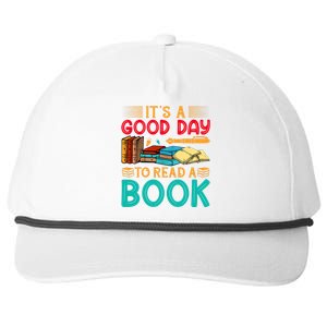 Its A Good Day To Read Book Funny Library Reading Lovers Snapback Five-Panel Rope Hat