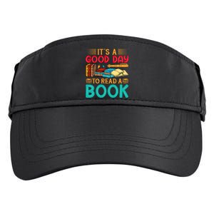 Its A Good Day To Read Book Funny Library Reading Lovers Adult Drive Performance Visor