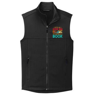 Its A Good Day To Read Book Funny Library Reading Lovers Collective Smooth Fleece Vest