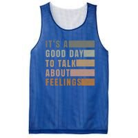 ItS A Good Day To Talk About Feelings Tal Stability Gift Mesh Reversible Basketball Jersey Tank