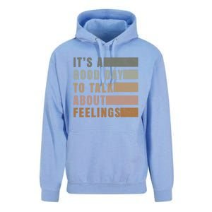 ItS A Good Day To Talk About Feelings Tal Stability Gift Unisex Surf Hoodie