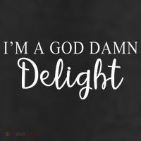 Im A God Damn Delight 11oz C Handle Ceramic Mug