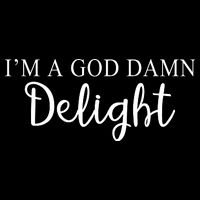 Im A God Damn Delight Wool Snapback Cap