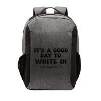 ItS A Good Day To Write In Cursive Vector Backpack