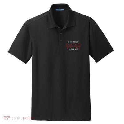 ItS A Good Day To Save Lives Nursing School Nurses Dry Zone Grid Polo