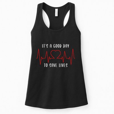 ItS A Good Day To Save Lives Nursing School Nurses Womens Tank Top